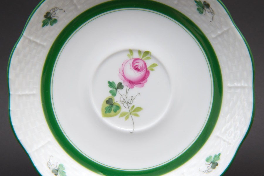 ヘレンド ウィーンの薔薇 ティーカップ＆ソーサー
