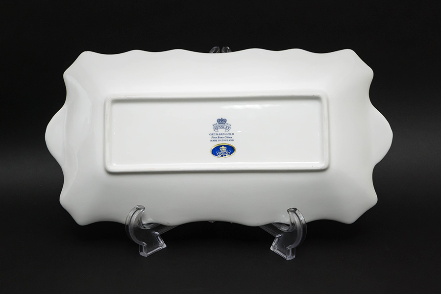 エインズレイ オーチャードゴールド サンドイッチトレイ