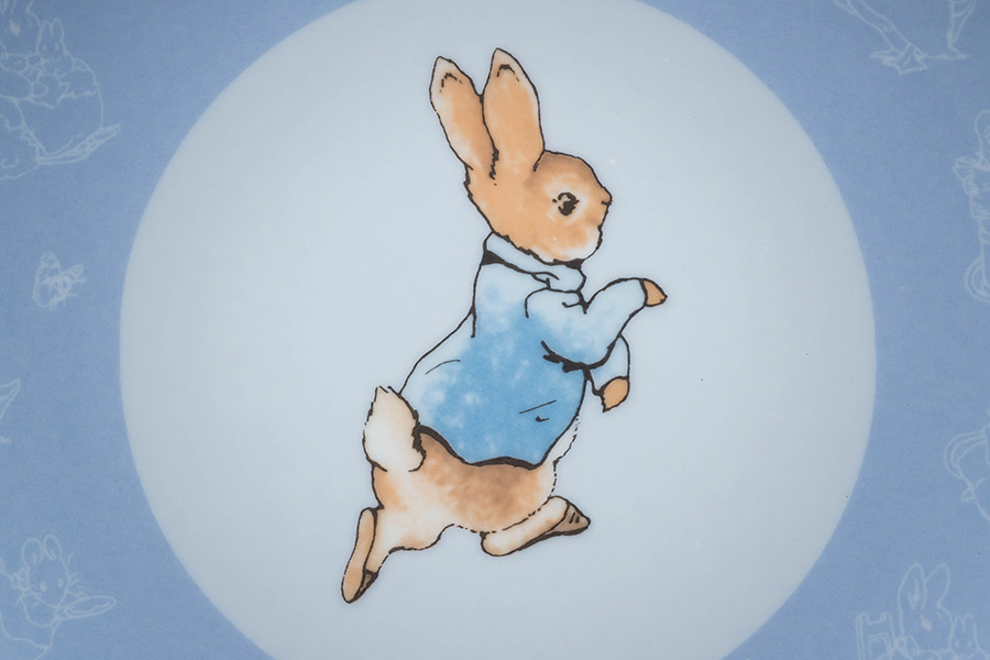 ウェッジウッド ピーターラビット 絵本出版100周年記念プレート