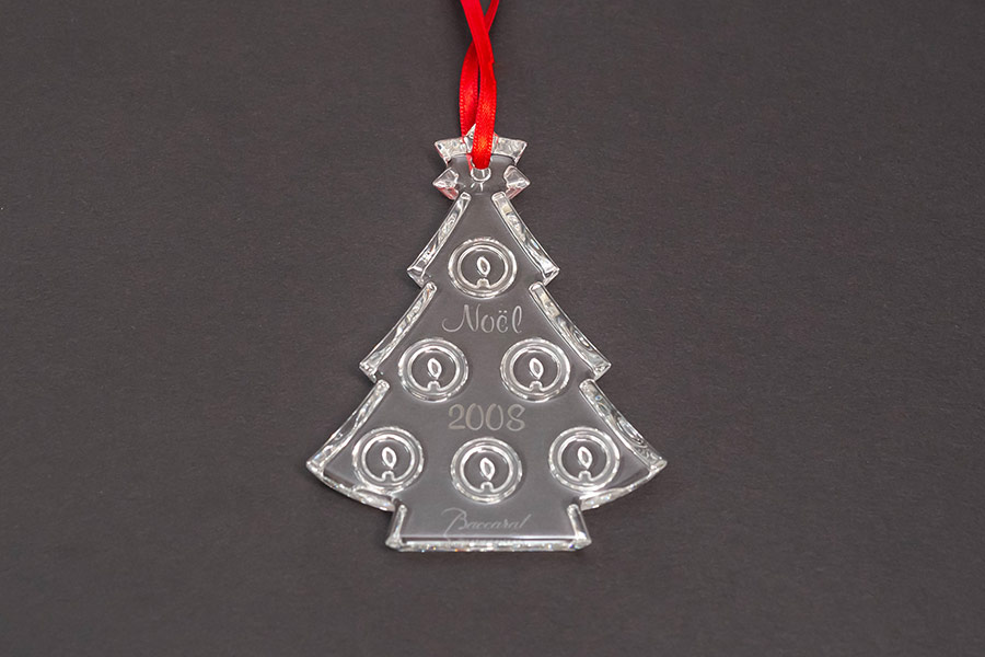 バカラ クリスマスオーナメント(2008年)