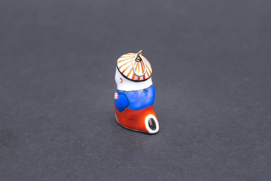 ヘレンド マンダリン（ブルー） ペンダントトップ