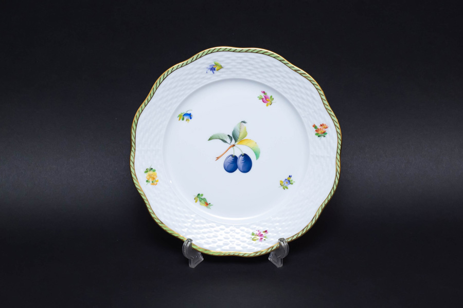 ヘレンド フルーツエスキース(プルーン) 19cmプレート