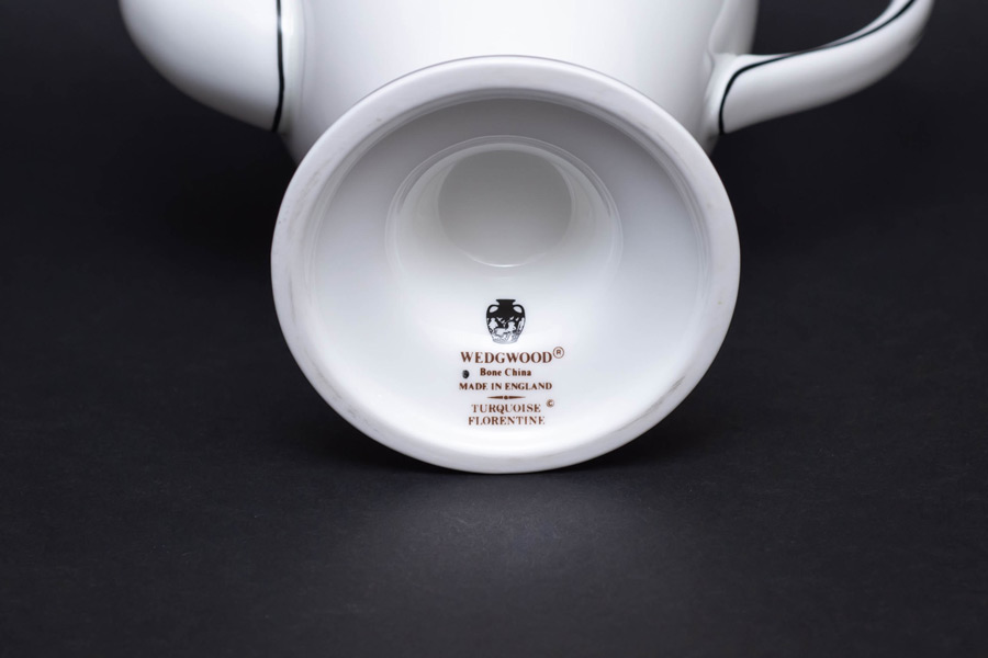 ウェッジウッド フロレンティーンターコイズ コーヒーポット（800ml）
