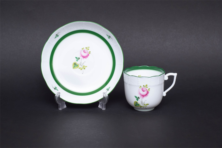 ヘレンド ウィーンの薔薇 コーヒーカップ＆ソーサー