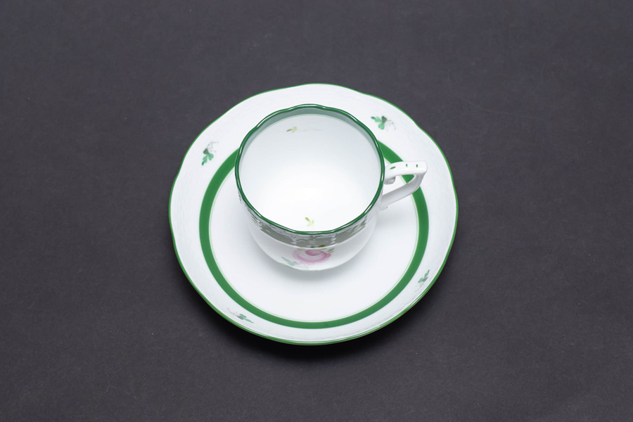 ヘレンド ウィーンの薔薇 コーヒーカップ＆ソーサー