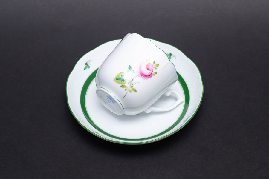 ヘレンド ウィーンの薔薇 コーヒーカップ＆ソーサー