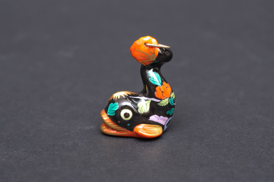 ヘレンド マカオ ドルフィン ペンダントトップ ※マスターペインター