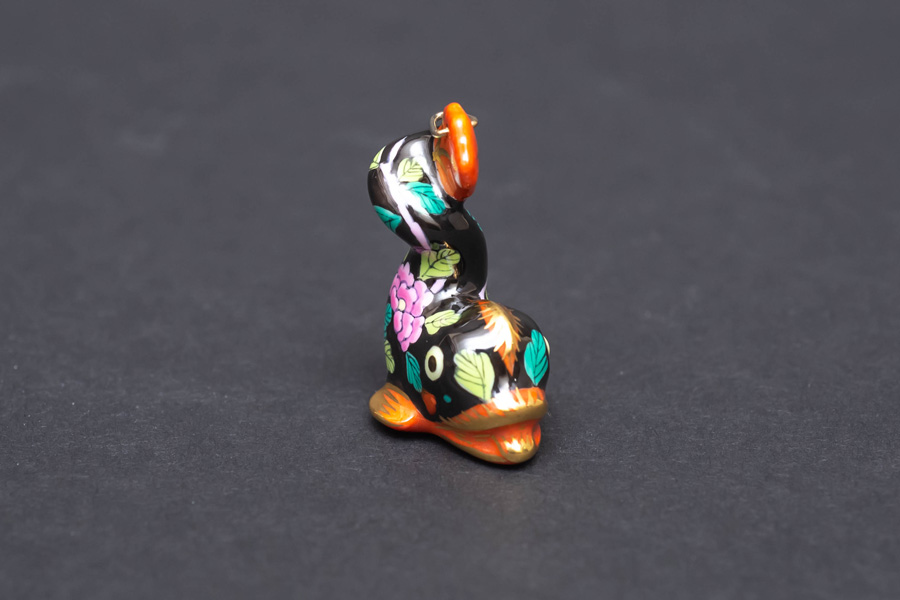 ヘレンド マカオ ドルフィン ペンダントトップ ※マスターペインター