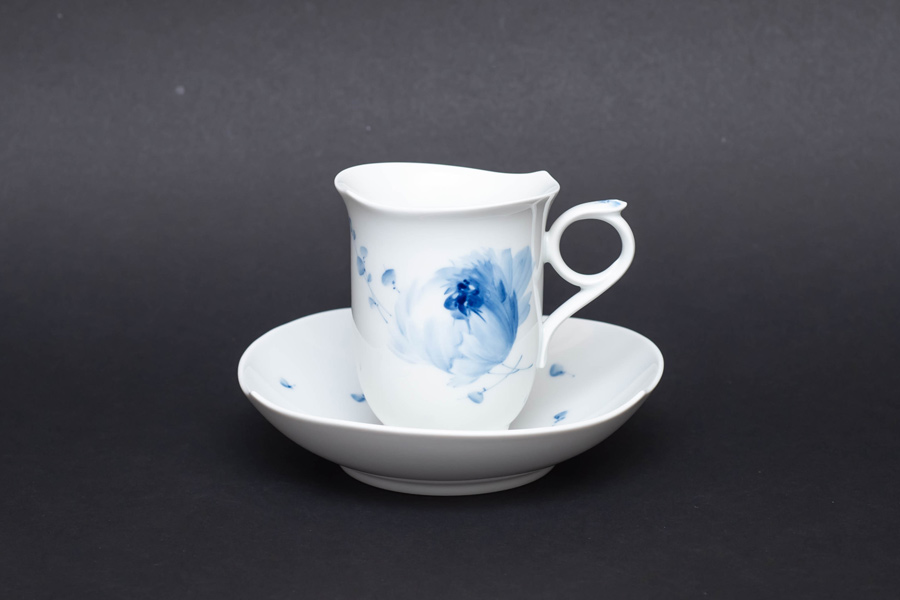 マイセン 青い花 コーヒーカップ&ソーサー