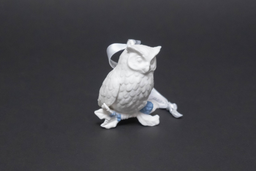 ウェッジウッド クリスマスオーナメント（2019年）『OWL（フクロウ）』