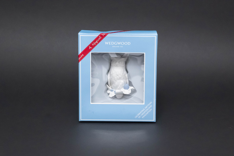 ウェッジウッド クリスマスオーナメント（2019年）『OWL（フクロウ）』