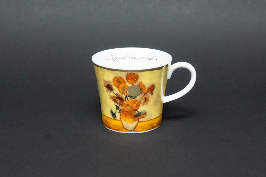 ゲーベル アルティス・オルビス ゴッホ『ひまわり』 コーヒーカップ&プラター