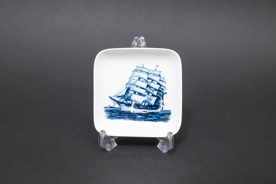 ロイヤル・コペンハーゲン ミニプレート『Ship(帆船)』