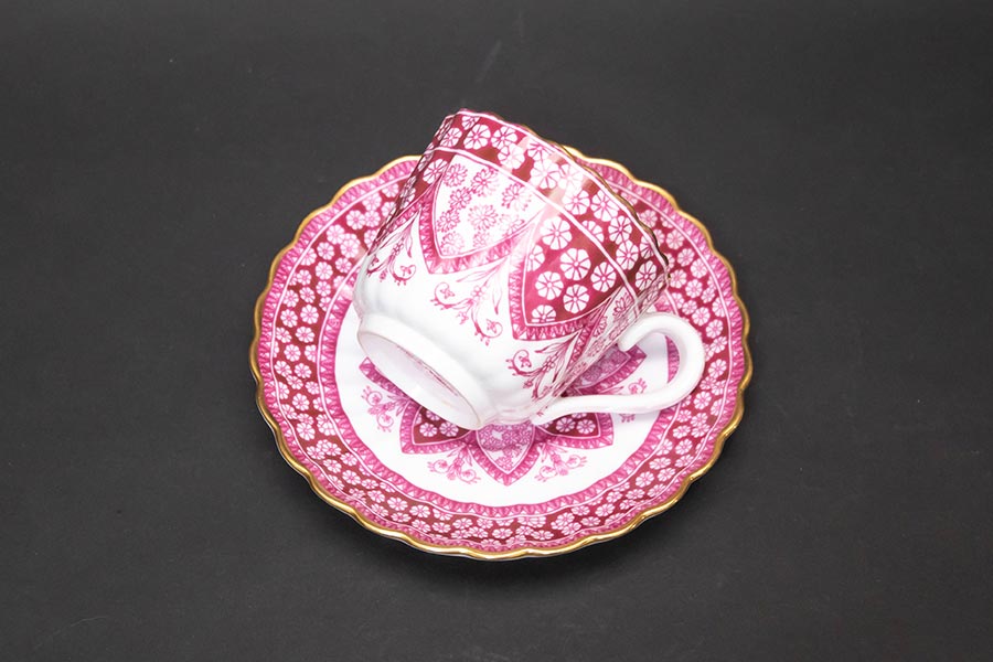 スポード プリムローズ(ローズ) コーヒーカップ&ソーサー